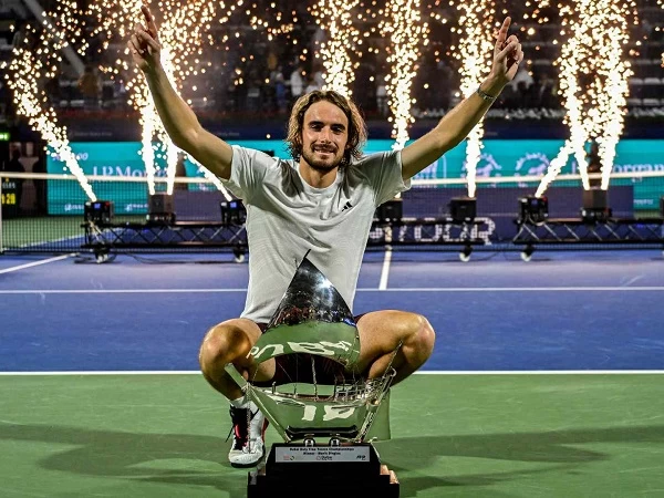 Petenis berkebangsaan Yunani, Stefanos Tsitsipas tidak merasa yakin apakah kali ketiga akan menjadi keberuntungan baginya di Dubai Tennis Championships