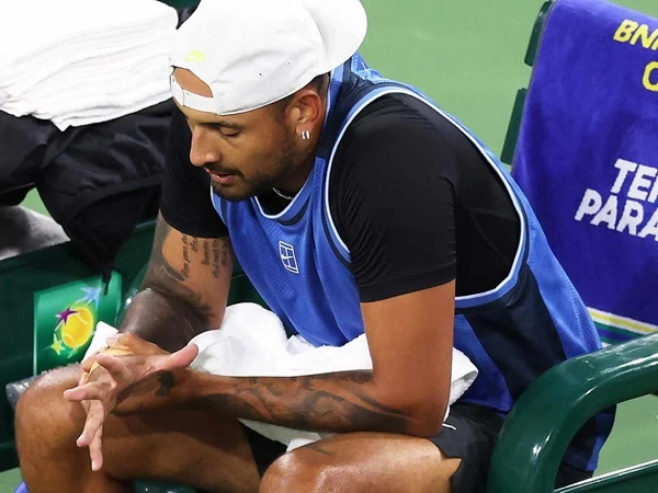 Nick Kyrgios Akhiri Indian Wells Dengan Pengunduran Diri