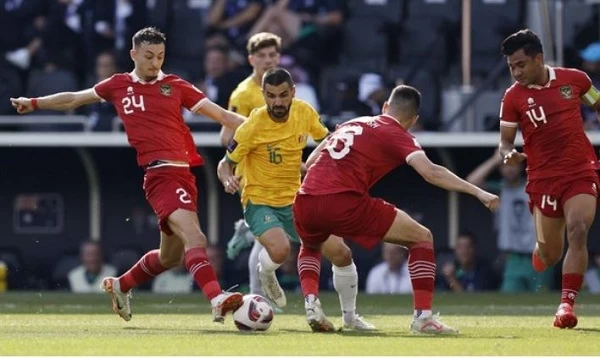 Australia Vs Indonesia: Garuda Tertinggal 0-2 di menit ke-20