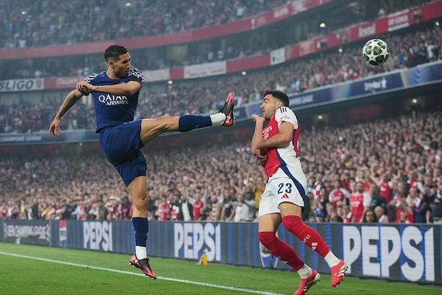 Hasil Arsenal vs PSG: Skor 0-1