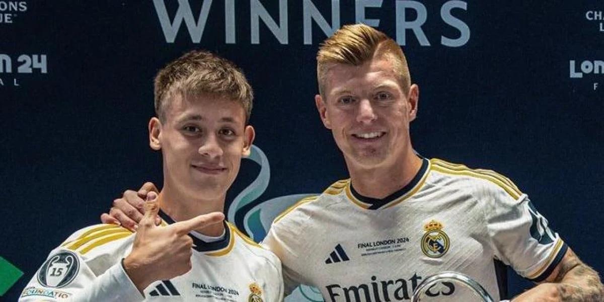 Pesan Toni Kroos untuk Arda Guler !!