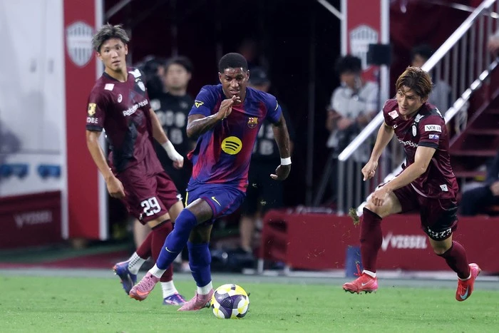 Barca Kalahkan Vissel Kobe, Rashford kok Cuma Main Sebentar?