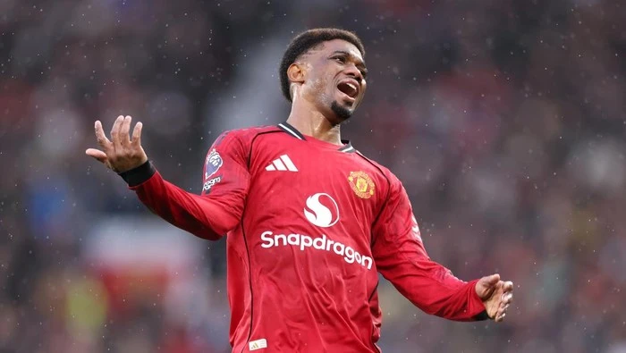 Carrick Diminta Simpan Amad Diallo di Laga MU vs Crystal Palace